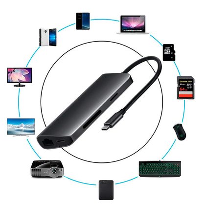 USB Type-C адаптер NETBOX SX-9051