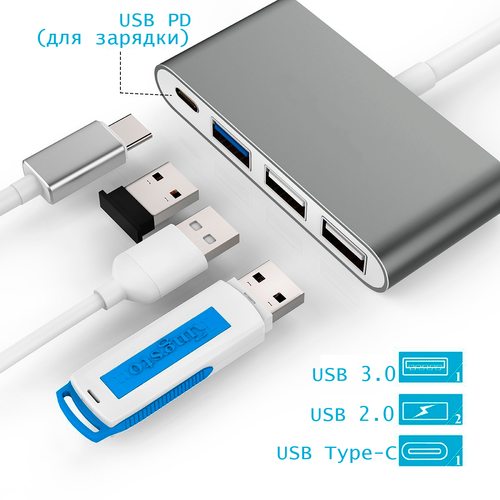 USB Type-C адаптер NETBOX FX-PD2312