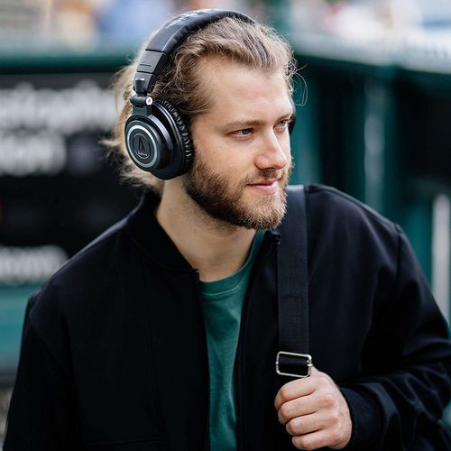 Беспроводные наушники Audio-Technica ATH-M50xBT (черный)