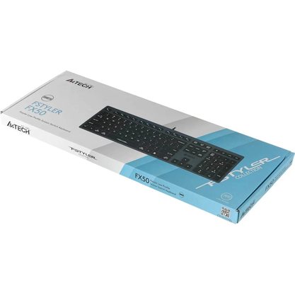 Клавиатура офисная A4Tech Fstyler FX50 (серый)