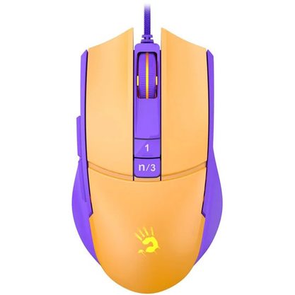 Игровая мышка A4Tech Bloody L65 Max (желтый/фиолетовый)