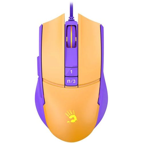 Игровая мышка A4Tech Bloody L65 Max (желтый/фиолетовый)