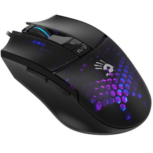 Игровая мышка A4Tech Bloody L65 Max (черный/фиолетовый)