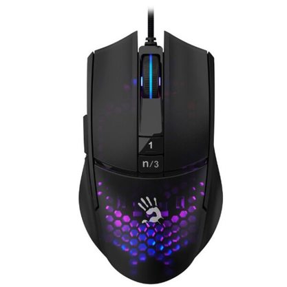 Игровая мышка A4Tech Bloody L65 Max (черный/фиолетовый)