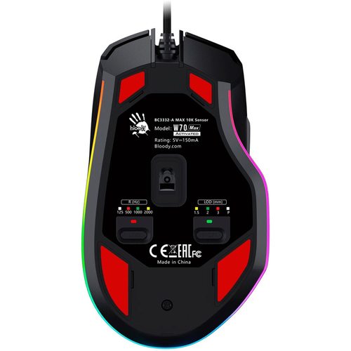 Игровая мышка A4Tech Bloody W70 Max (черный)