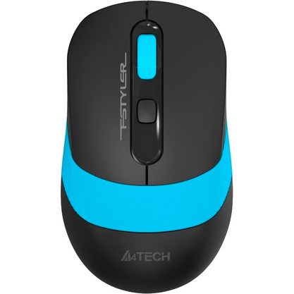 Мышка офисная A4Tech Fstyler FG10 (черно-голубой)