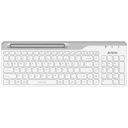 Клавиатура офисная A4Tech Fstyler FBK25 (белый/серый)
