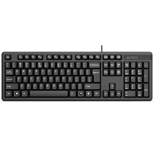 Клавиатура офисная A4Tech KK-3 (черный)