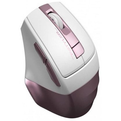 Мышка офисная A4Tech Fstyler FG35 (розовый-белый)