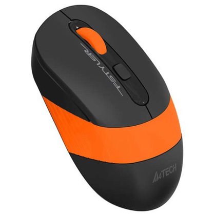 Мышка офисная A4Tech Fstyler FG10 (черный-оранжевый)