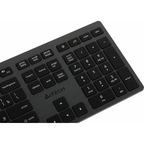 Клавиатура офисная A4Tech Fstyler FX50 (серый)