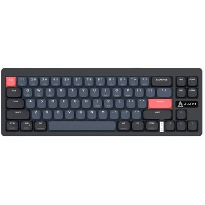 Игровая клавиатура Ajazz AKL680 Blue Black Low-profile Brown Switch