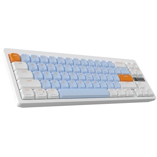 Игровая клавиатура Ajazz AKL680 Blue White Low-profile Red Switch