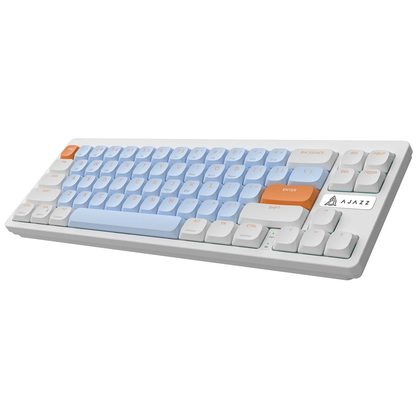 Игровая клавиатура Ajazz AKL680 Blue White Low-profile Red Switch