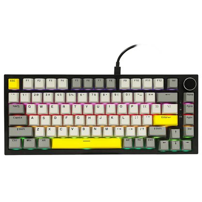Игровая клавиатура Ajazz AK820 Grey Ajazz Moon Yellow Switch