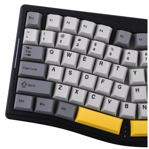 Игровая клавиатура Ajazz AKS075 Black Yellow Ajazz Gift Switch