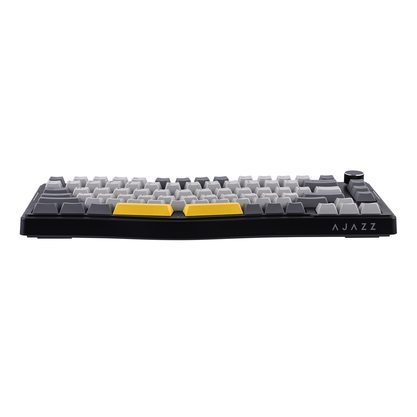 Игровая клавиатура Ajazz AKS075 Black Yellow Ajazz Gift Switch