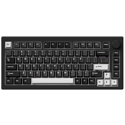 Игровая клавиатура Akko 5075 V3 Black & Silver Frost Pink
