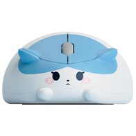 Akko Blue and White Cat Mouse