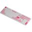 Игровая клавиатура Akko 3108RF Prunus Lannesiana Frost Pink