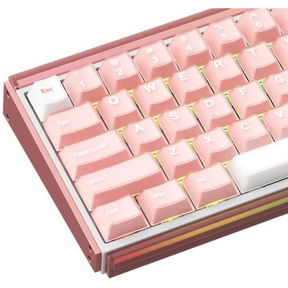 Игровая клавиатура AKKO RAY68 HE Magnetic Wireless AstroAim Magnetic Switches (розовый)