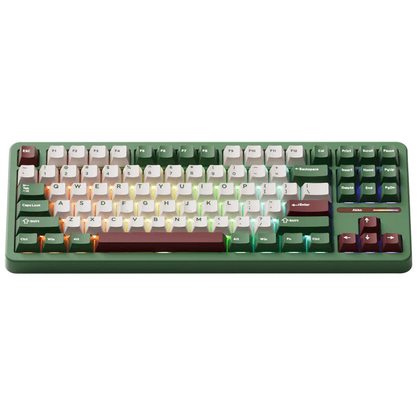 Игровая клавиатура Akko Tac87 Matcha Red Bean Wireless Cilantro