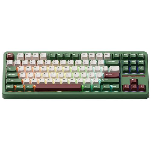 Игровая клавиатура Akko Tac87 Matcha Red Bean Wireless Cilantro