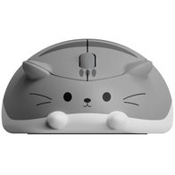 Akko Cat Theme Mouse Grey Mimo