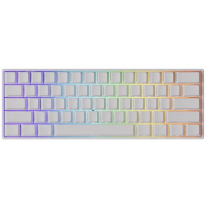 Игровая клавиатура Akko Monsgeek FUN60 Pro Wireless Glare Magnetic Switch (белый)