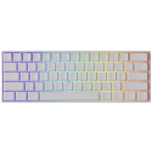 Игровая клавиатура Akko Monsgeek FUN60 Pro Wireless Glare Magnetic Switch (белый)