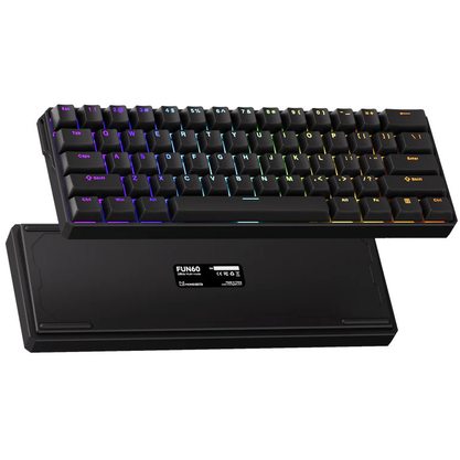 Игровая клавиатура Akko MonsGeek FUN60 Magnetic Ultra Glare Magnetic (черный)