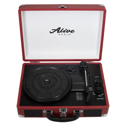 Виниловый проигрыватель Alive Audio Glam Cherry BT