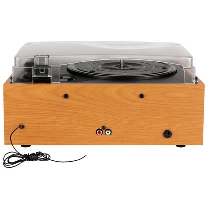 Виниловый проигрыватель Alive Audio Quattro Light Wood