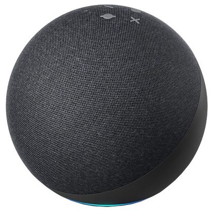Умная колонка Amazon Echo 4-е поколение (черный)