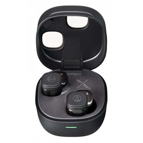 Беспроводные наушники Audio-Technica ATH-SQ1TW2 (черный)