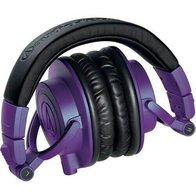 Audio-Technica ATH-M50x (черный/фиолетовый)