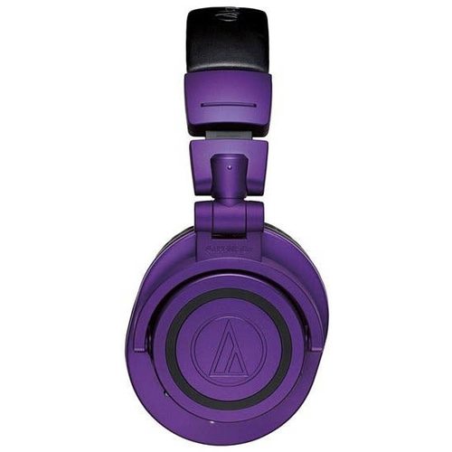 Беспроводные наушники Audio-Technica ATH-M50xBT (черный/фиолетовый)