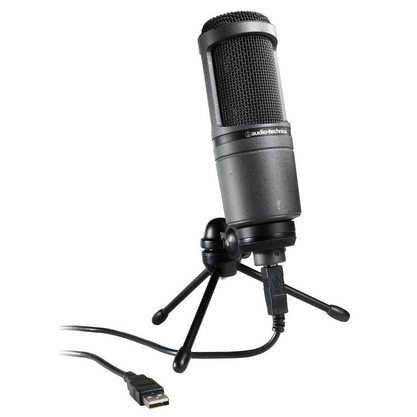 Микрофон Audio-Technica AT2020 USB+ черный