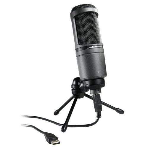 Микрофон Audio-Technica AT2020 USB+ черный