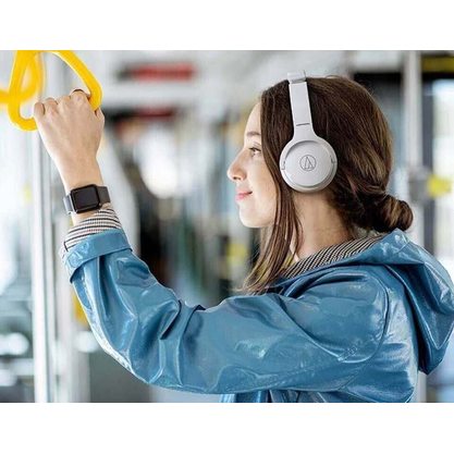 Беспроводные наушники Audio-Technica ATH-S220BT (белый)