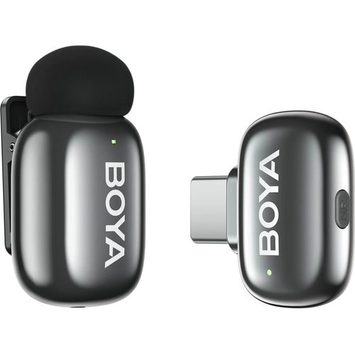 Микрофон BOYA Mini 2-02 (серебристый)