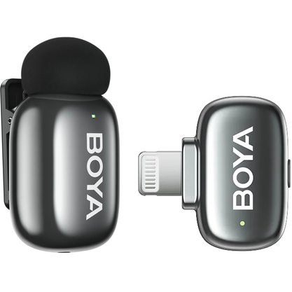 Микрофон BOYA Mini 2-01 (серебристый)