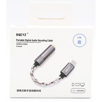 Портативный усилитель и ЦАП BQEYZ Lin Type-C - 4,4 мм