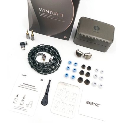 Наушники BQEYZ Winter 2 3.5 мм / 4.4 мм / USB Type-C (коричневый)