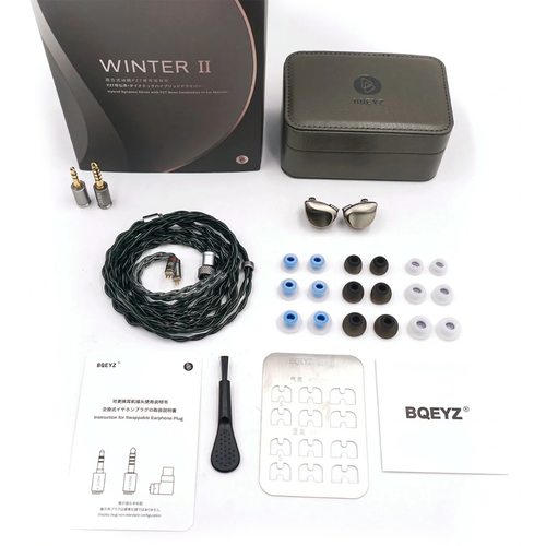 Наушники BQEYZ Winter 2 3.5 мм / 4.4 мм (коричневый)