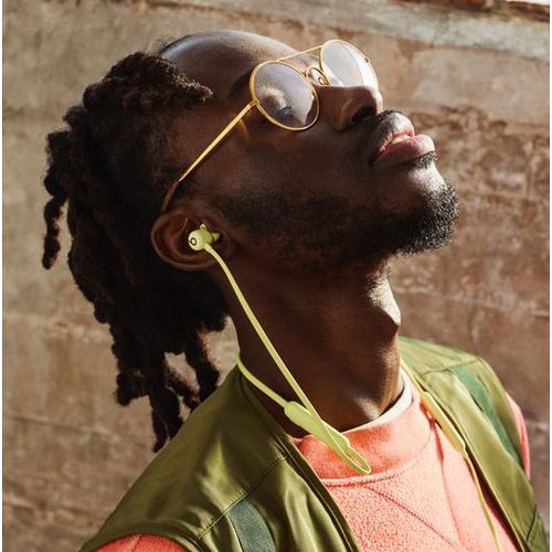 Беспроводные наушники Beats Flex (желтый цитрус)