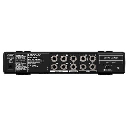 Стационарный усилитель и ЦАП Behringer AMP800