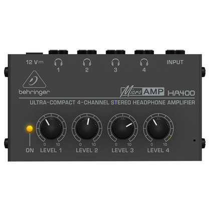 Стационарный усилитель и ЦАП Behringer HA400