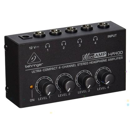 Стационарный усилитель и ЦАП Behringer HA400
