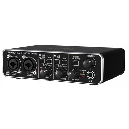 Звуковая карта (аудиоинтерфейс) Behringer UMC202HD